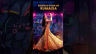 𝐑𝐚𝐦𝐬𝐡𝐚 𝐊𝐡𝐚𝐧 Will Be Enchanting Us As Rumaisa in The Captivating Movie "Teri Meri Kahaniyaan." 🎥