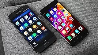 ТОПОВЫЙ Mi6 VS СреднеБюджетник от Samsung..