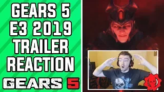 GEARS 5 E3 2019 Trailer LIVE REACTION (GEARS 5 E3 2019 Gameplay Trailer REACTION)