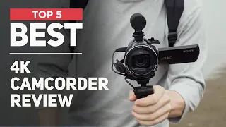 5 Best 4K Camcorder for 2024 [ Top Rated Models ]