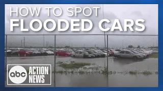 How to know when a used car has flood damage
