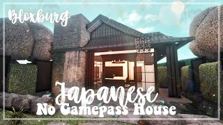 Roblox Bloxburg - No Gamepass Modern Japanese One-Story House - Minami Oroi