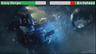 Pacific Rim - Gipsy Danger vs. Knifehead [WITH HEALTH BARS]