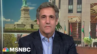 ‘He’s like a petulant child’: Michael Cohen on why Trump stormed out after his testimony