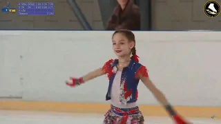 Varvara Cheremnikh(2008), SP, 2019.02.25 Moscow Novice Championships