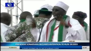 President Jonathan's Declaration For 2nd Term Pt 10