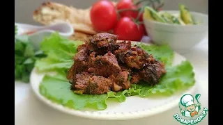 Рецепт свинины по-грузински и соус сацебели (для новичков).