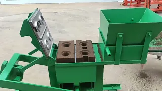 QMR2-40 manual hollow bricks making machine