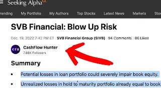 This Article Predicted the Silicon Valley Bank Crash?!