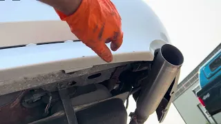 Installing a dual exhaust on a 99 to 04 v6 mustang tips