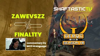 GerQC Duel:S8 - GAMMA - ZawevszZ v/s Final1ty - with MCS Strongsage | Quake Champions