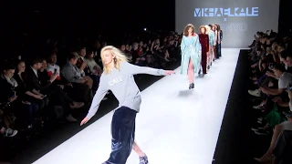 Many models trip and fall during Mikhael Kale Fall/Winter 2016 (Toronto Fashion Week)