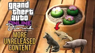 GTA Online Casino Update - MORE DRIP FEED CONTENT COMING! Playing As Animals, Peyote Plants & More