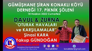 11- KONAKLIDER 17. PİKNİK ŞÖLENİ ''OTURAK HAVALARI ve KARŞILAMALAR'' ŞİNASI KARA