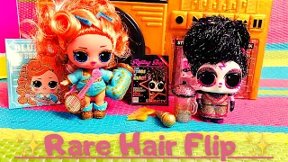 New Rare | LOL Surprise ReMix Hair Flip Doll | LOL ReMix Pets | BlueGrass Queen | StarKitty