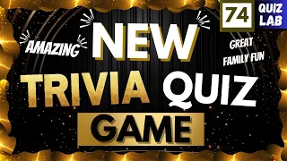 Exciting NEW Trivia Quiz Game. GREAT Family Fun. NEW GAMES.