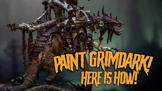 Five Tips for Grimdark  Modeling and Miniature Painting