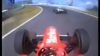 Best Pass in F1 History - Eddie Irvine - Suzuka 1997