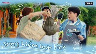 Hòa Minzy, Đức Phúc 'song kiếm hợp bích' chế biến món ăn 'độc lạ Cô Tô' | Biển của hy vọng