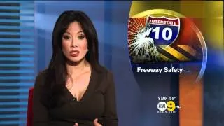 Sharon Tay 2012/04/11 KCAL9 HD; Brown top