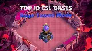 TOP 10 TH16 ESL BASES: Rage Tower Mode!