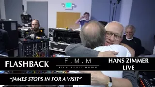 Flashback: Hans Zimmer Live - "James stops in for a visit"