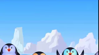 Скачать футаж "Пингвины 2"