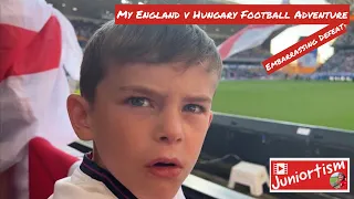 Juniortism - My England v Hungary Football Adventure - Embarrassing Defeat - (Anglia v Magyarország)