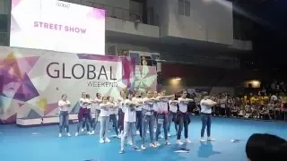 чемпионат по танцам Global dance 2016 30/01/2016 Минск Чижовка арена, второе место среди начинающих