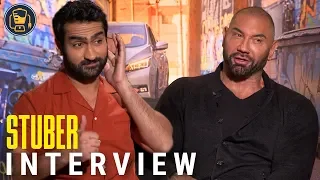 Stuber Exclusive Interviews with Dave Bautista, Kumail Nanjiani and More