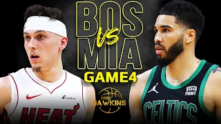 Boston Celtics vs Miami Heat  Game 4 Full Highlights | 2024 ECR1 | FreeDawkins