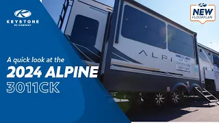 Introducing the 2024 Alpine 3011CK - A Shorter Fifth Wheel With Game-changing Design
