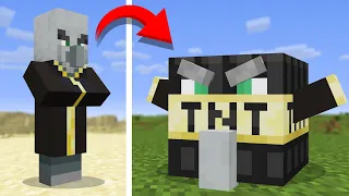 I remade Every Mob into TNT in Minecraft