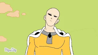 SAITAMA VS BLACK ADAM, fan animation