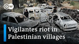 Israeli settlers raid Palestinian West Bank villages | DW News