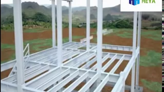 steel structure villa