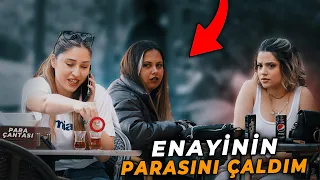 ZENGİN ADAMIN PARASINI ÇALAN KIZA NE TEPKİ VERİRSİN ? ( Sosyal Deney )