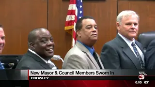 Crowley Swears in New Council and Mayor