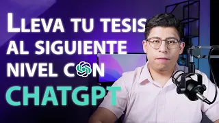 ¿Tesis? ChatGPT al rescate❗️: 10 usos específicos para hacer tu TESIS 📚 más rápido