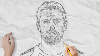 Soccer Player Roman Weidenfeller - Portrait Drawings