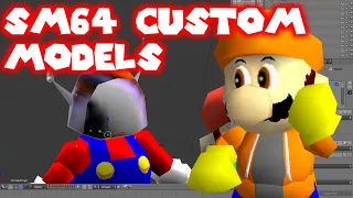 How to Make Custom Models for Super Mario 64