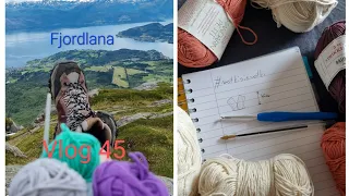 Vlog45. Fjordlana Podcast Dziewiarski. Bliski finał kalu Algertopkal