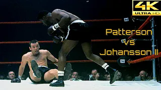Floyd Patterson (USA) vs Ingemar Johansson (Sweden) | KNOCKOUT Fight | 4K Ultra HD
