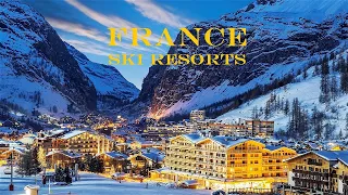 Top 10 Best Luxury Ski Resort Hotels in France-French Alps. 5 Star Winter Chalets-Courchevel, Megève