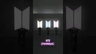 Official lightsticks vs fanmade lightsticks in kpop! ♡