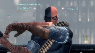 Batman Arkham Origins Challenge Mode Campaign War On Crime 9/9 (Deathstroke)