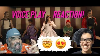 FIRST TIME WATCHING VOICE PLAY GREATEST SHOWMAN MEDLEY: Reaction!!!