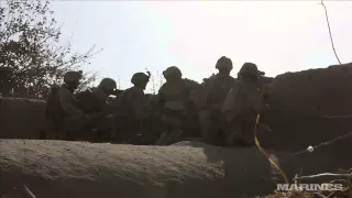Raw Video: Marines in gunbattle with Taliban