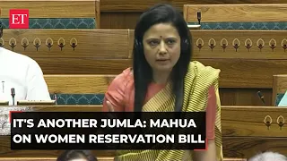 Mahua Moitra on Women's Reservation Bill: It's a sham ... can there be a better jumla