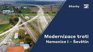 💁‍♀️ Modernizace trati Nemanice – Ševětín